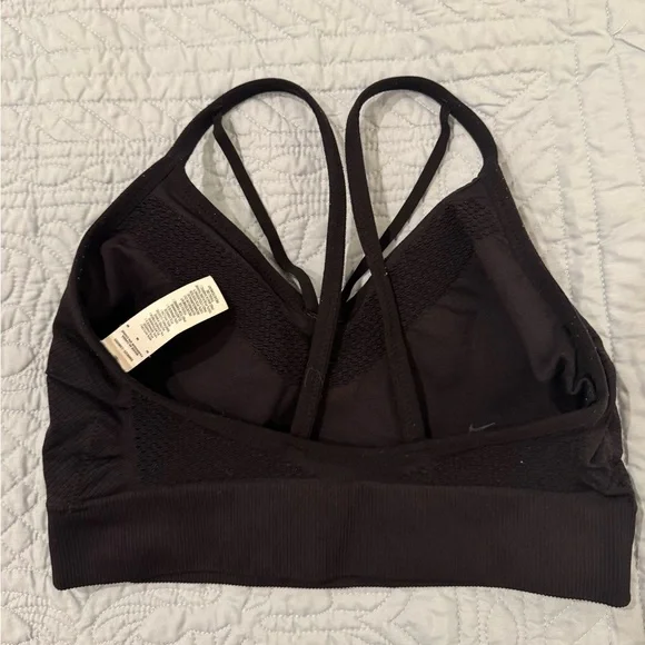 Nike M Women's Black Sports Bra - Picture 3 of 5